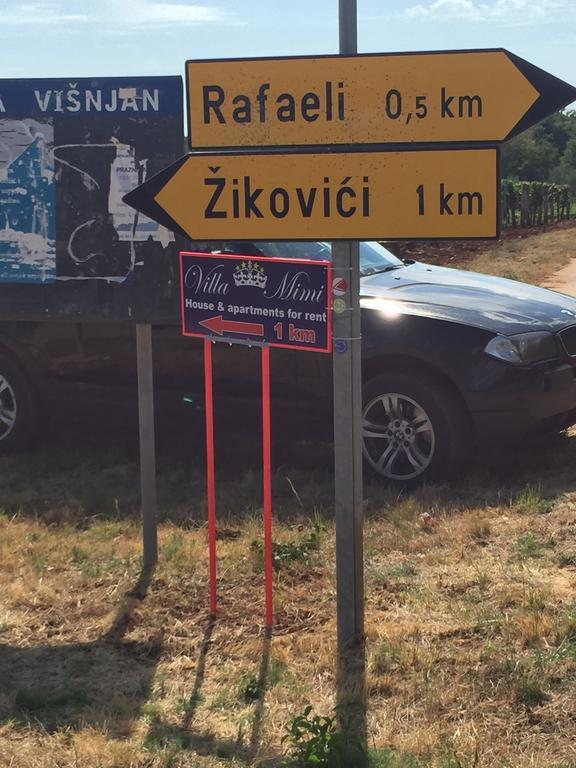 Apartments Villa Mimi Višnjan Kültér fotó